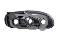 ANZO 1990-1997 Mazda Miata Taillights Black - Burkken Auto Parts
