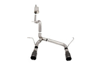 Corsa 2007-2018 Jeep Wrangler JKU 3.6L Sport 2.75in Cat-Back Exhaust w/ Single 4in Black Tips - Burkken Auto Parts