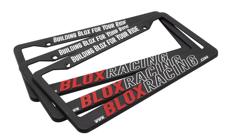 BLOX Racing License Plate Frame - New Logo - Burkken Auto Parts