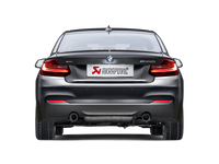 Akrapovic 16-17 BMW M240i (F22 F23) Evolution Line Cat Back (SS) w/ Carbon Tips (Req. Link Pipe) - Burkken Auto Parts
