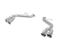 aFe POWER MACH Force-Xp 3in Axle-Back Exhaust 16-20 Chevy Camaro SS V8 6.2L w/o Mufflers - Polished - Burkken Auto Parts
