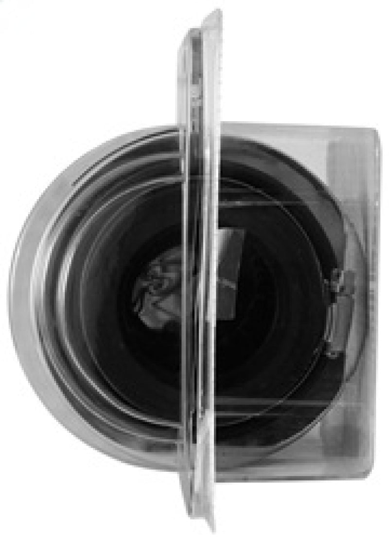 K&N Universal Chrome Filter 2 3/4in FLG / 4 1/2in Bottom / 4 1/2in Height - Burkken Auto Parts