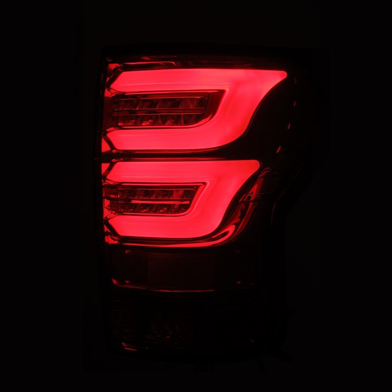 AlphaRex 07-13 Toyota Tundra PRO-Series LED Tail Lights Red Smoke - Burkken Auto Parts