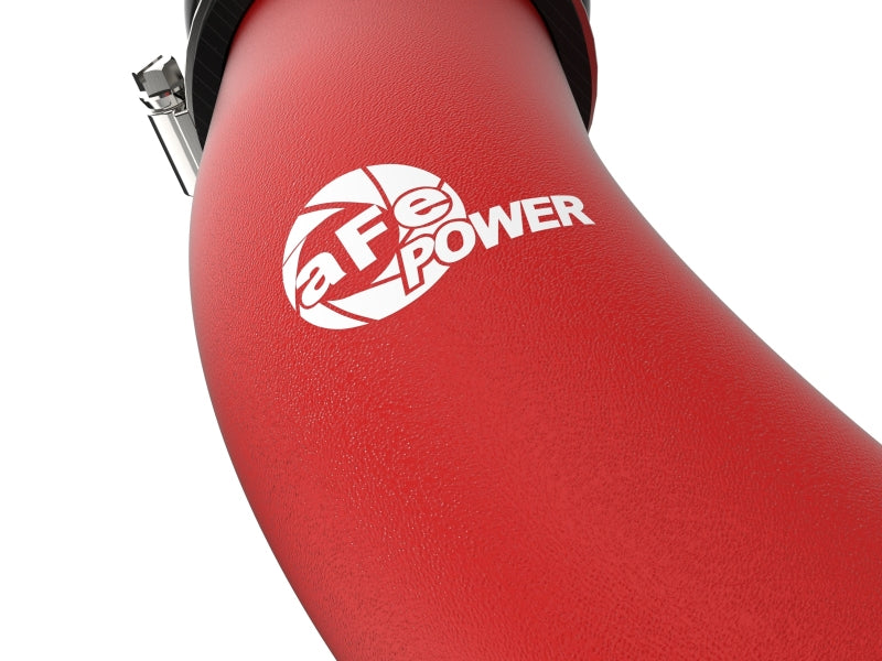 aFe BladeRunner 2-1/2 IN Aluminum Hot Charge Pipe Red 22-23 Subaru WRX H4-2.4L (t) - Burkken Auto Parts
