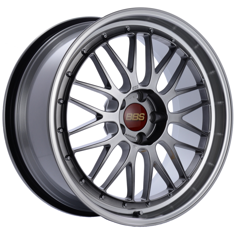 BBS LM 20x9.5 5x114.3 ET40 CB66 Diamond Black Center Diamond Cut Lip Wheel - Burkken Auto Parts