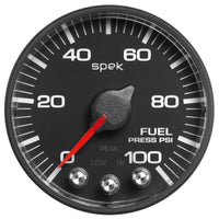 Autometer Spek-Pro - Nascar 2-1/16in Fuel Press 0- 100 psi Bfb Ecu - Burkken Auto Parts