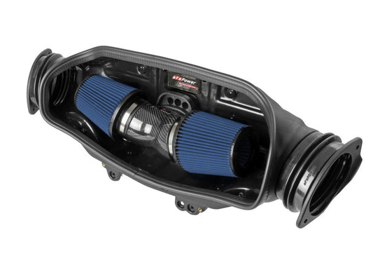 aFe 2020 Chevrolet Corvette C8 Track Series Carbon Fiber Cold Air Intake System With Pro 5R Filters - Burkken Auto Parts