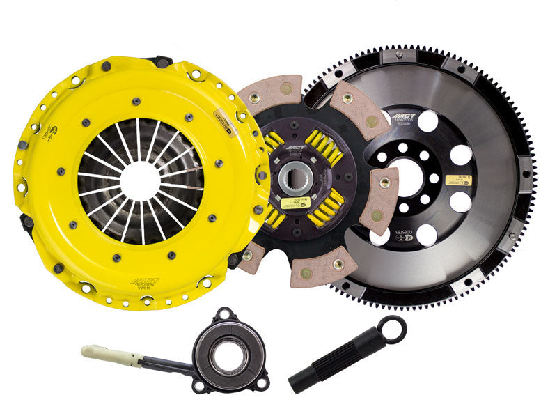 ACT 15-17 Volkswagen GTI/Golf R XT/Race Rigid 6 Pad Clutch Kit - Burkken Auto Parts