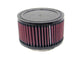 K&N Universal Rubber Filter 3 inch Flange 5 inch OD 3 inch Height - Burkken Auto Parts