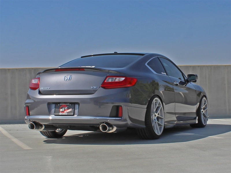 aFe Takeda Exhaust Cat-Back 13-14 Honda Accord Coupe EX-L V6 3.5L 304SS - Burkken Auto Parts
