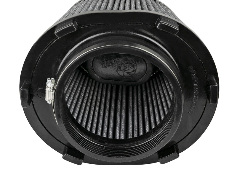 aFe MagnumFLOW Pro DRY S Air Filter 5F x (9 x 7-1/2)B SO x (6-3/4 x 5-1/2)T (INV) x 7H in - Burkken Auto Parts