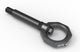 aFe Control Rear Tow Hook Grey BMW F-Chassis 2/3/4/M - Burkken Auto Parts