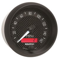 Autometer GT Series 3-3/8in In Dash 0-160 MPH Electronic Programmable Speedometer - Burkken Auto Parts