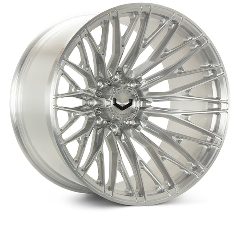 Vossen VFX-04 24x14 - 8x180 - ET75 - Mega Deep - 124.3 - Brushed Gloss Clear Wheel