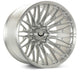 Vossen VFX-04 24x12 - 8x170 - ET44 - Ultra Deep - 125.1 - Brushed Gloss Clear Wheel