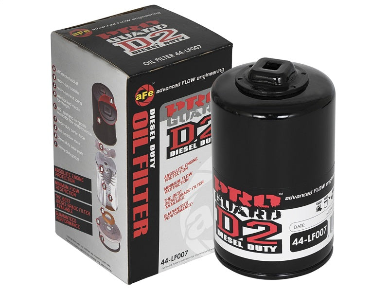 aFe Pro GUARD D2 Oil Filter 97-08 Ford Trucks V6 4.2L / V8 4.6L (4 Pack) - Burkken Auto Parts