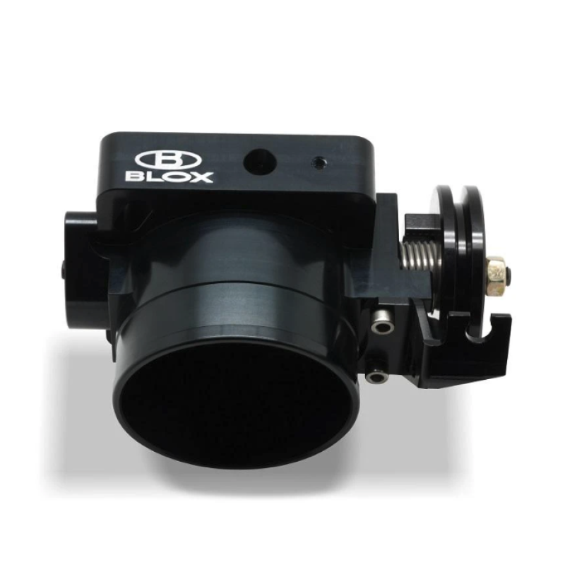 BLOX Racing 70mm Billet Throttle Body - Anodized Black - Burkken Auto Parts