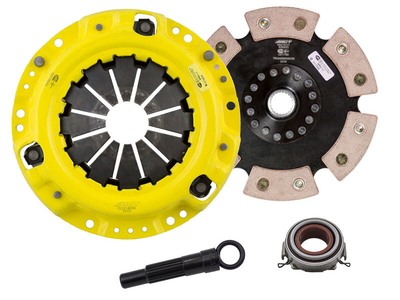 ACT 1986 Toyota Corolla HD/Race Rigid 6 Pad Clutch Kit - Burkken Auto Parts