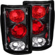 ANZO 2000-2005 Ford Excursion Taillights Black - Burkken Auto Parts
