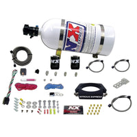 Nitrous Express GM LS 102mm Nitrous Plate Kit (50-400HP) w/10lb Bottle - Burkken Auto Parts
