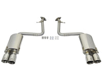 aFe Takeda 16-17 Lexus RC 200T 2.0L (t) 2in. SS Axle-Back Exhaust System w/Polished Tips - Burkken Auto Parts