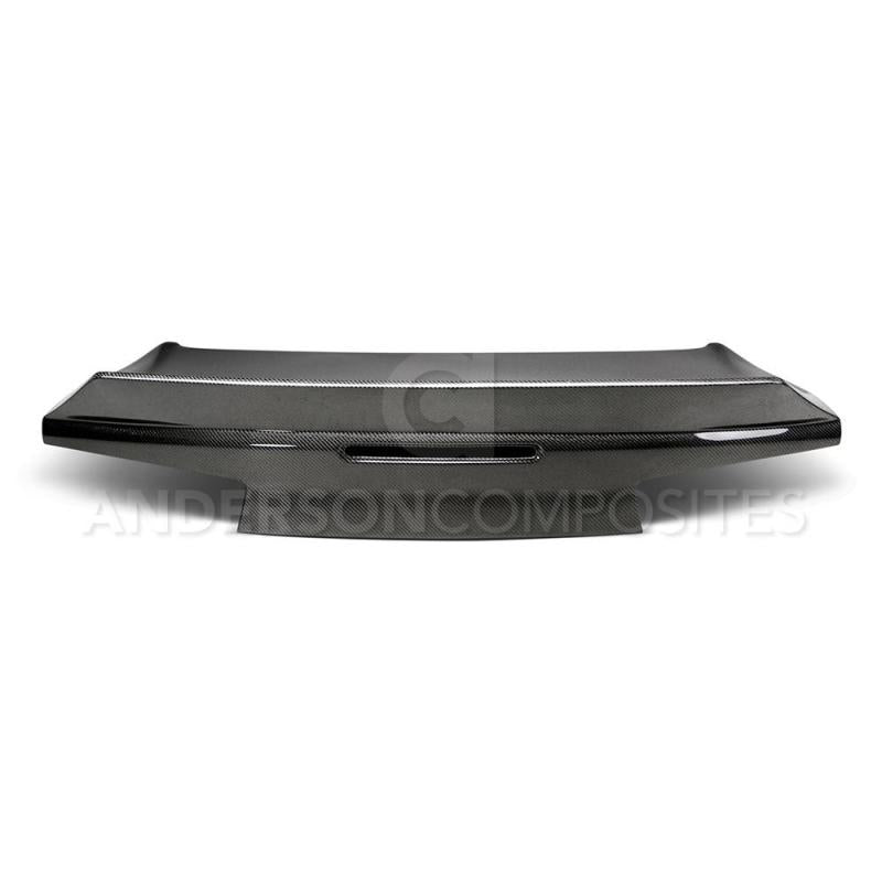Anderson Composites 2016+ Chevy Camaro Carbon Fiber Double Sided Deck Lid w/ Integrated Spoiler - Burkken Auto Parts