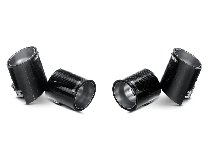 Akrapovic 11-12 BMW 1 Series M Coupe (E82) Tail Pipe Set (Carbon) - Burkken Auto Parts