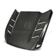 Anderson Composites 15-17 Ford Mustang (Excl. GT350/GT350R) Heat Extractor Double Sided Hood - Burkken Auto Parts