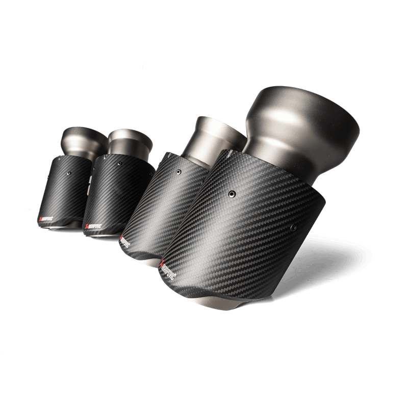 Akrapovic 19-20 BMW X4 M/X4 M Competition (F98) Tail Pipe Set (Carbon) - Burkken Auto Parts