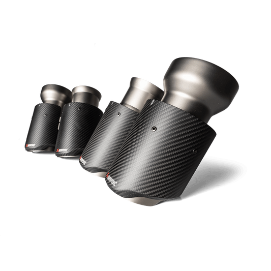Akrapovic 19-20 BMW X4 M/X4 M Competition (F98) Tail Pipe Set (Carbon) - Burkken Auto Parts