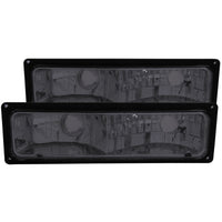 ANZO 1988-1998 Chevrolet C1500 Euro Parking Lights Smoke - Burkken Auto Parts