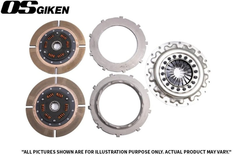 OS Giken Nissan S13 180SX Twin Plate Clutch TS2B Overhaul Kit B - Burkken Auto Parts