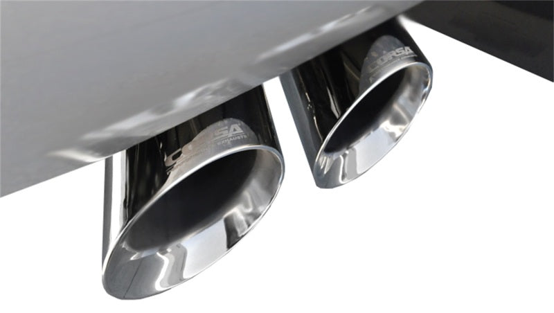 Corsa 2009-2013 Chevrolet Suburban 1500 5.3L V8 Polished Sport Cat-Back Exhaust - Burkken Auto Parts