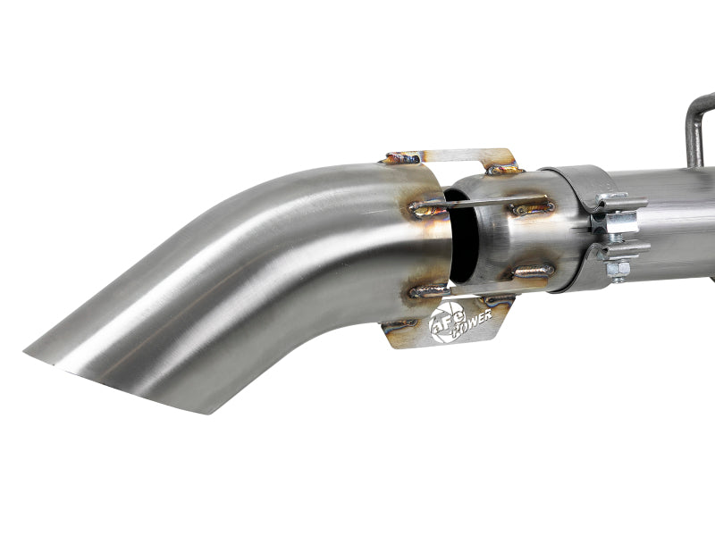 aFe MACH Force-XP 3in 409 SS Cat-Back Exhaust w/Polish Tip 16-18 GM Colorado/Canyon I4-2.8L (td) LWN - Burkken Auto Parts