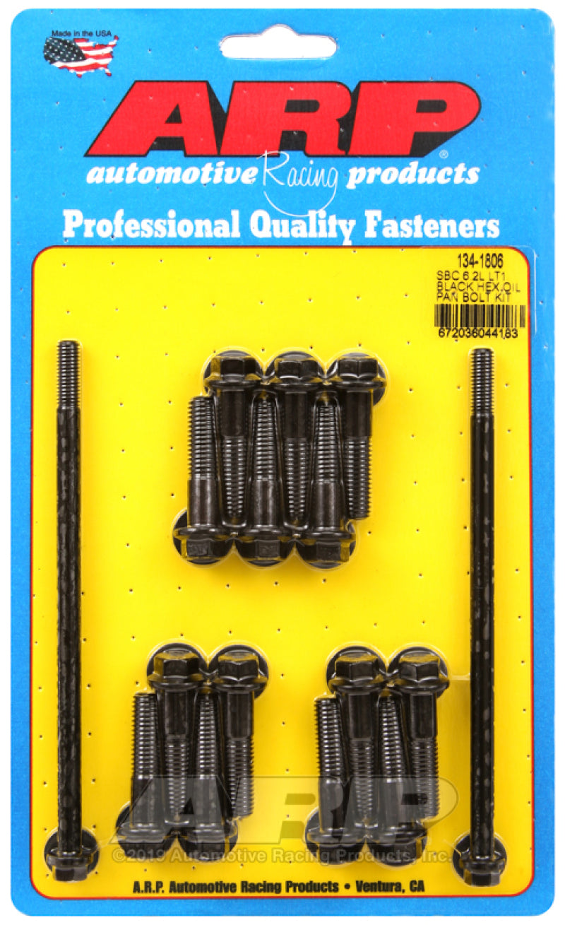 ARP Chevy LT1 6.2L Oil Pan Hex Bolt Kit - Burkken Auto Parts