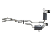 aFe MACH ForceXP 2.5 IN 304 Stainless Steel Cat-Back Exhaust System w/ Black Tips 01-06 BMW M3 (E46) - Burkken Auto Parts