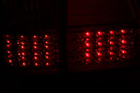 ANZO 1998-2005 Toyota Land Cruiser Fj LED Taillights Red/Clear G2 - Burkken Auto Parts