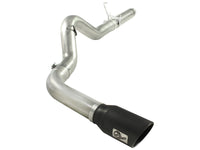 aFe MACHForce XP 5in DPF-Back 409SS Exhaust Dodge Diesel Trucks 07.5-12 L6-6.7L (td) Black Tip - Burkken Auto Parts