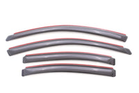 AVS 09-15 Nissan Maxima Ventvisor In-Channel Front & Rear Window Deflectors 4pc - Smoke - Burkken Auto Parts