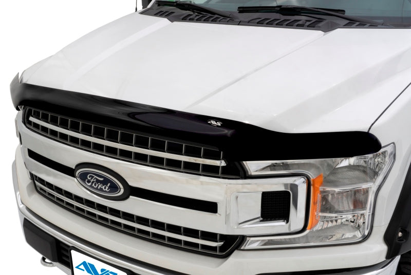 AVS 04-07 Ford Freestar High Profile Bugflector II Hood Shield - Smoke - Burkken Auto Parts