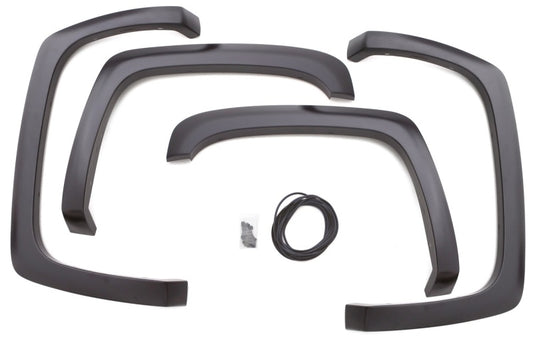 Lund 99-07 Chevy Silverado 1500 SX-Sport Style Smooth Elite Series Fender Flares - Black (4 Pc.) - Burkken Auto Parts