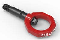 aFe Control Rear Tow Hook Red 20-21 Toyota GR Supra (A90) - Burkken Auto Parts