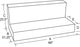 Tradesman Steel L-Shape Liquid Storage Tank Combo (48in. / 80 Gallon Capacity) - White - Burkken Auto Parts