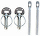Sparco Hood Pin Silver