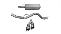 Corsa 15-20 Ford F-150 5.0L V8 (Super Crew Cab) Polished Sport Single Side Dual 4in Tips CB Exhaust - Burkken Auto Parts