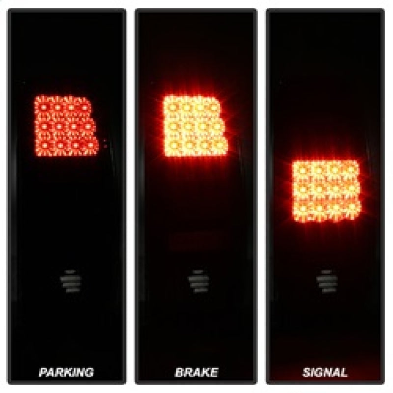 Spyder Chevy Suburban/Tahoe 1500/2500 00-06/GMC Yukon LED Tail Lights Chrome ALT-YD-CD00-LED-C - Burkken Auto Parts