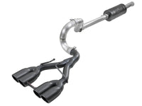 aFe Rebel Series 2.5in 304 SS Cat-Back Exhaust w/ Black Tip 18-20 Jeep Wrangler (JL) - Burkken Auto Parts