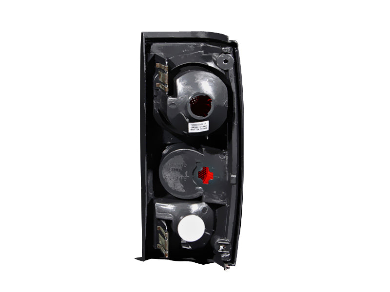 ANZO 1982-1994 Chevrolet S-10 Taillights Chrome - Burkken Auto Parts