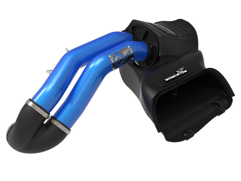 aFe Momentum XP Cold Air Intake System w/ Pro 5R Media Blue 15-19 Ford F-150 V8-5.0L - Burkken Auto Parts
