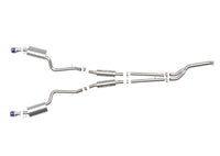aFe POWER Takeda 16-17 Lexus IS200t L4-2.0L (t) 2.5in-3in 304 SS CB Exhaust w/ Blue Tip - Burkken Auto Parts